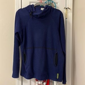 Melanzana Blue Men’s Microgrid Hoodie